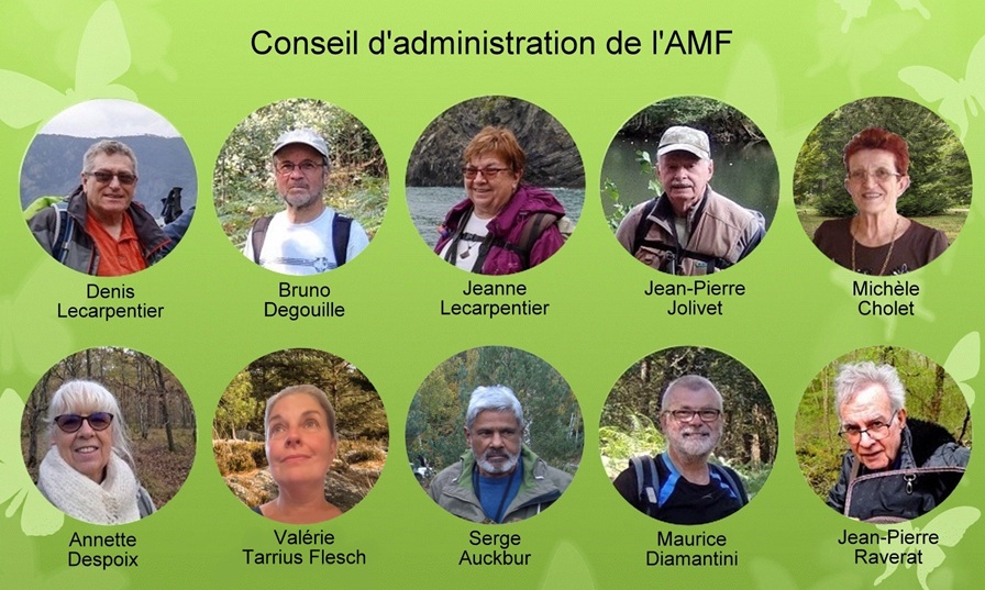 Les membres du Conseil d'Administration